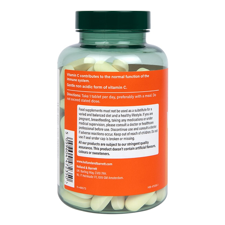 Holland & Barrett High Strength Gentle Vitamin C 1000mg 120 Tablets